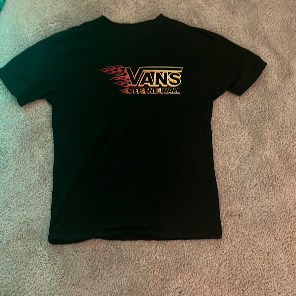 Boys large vans tee